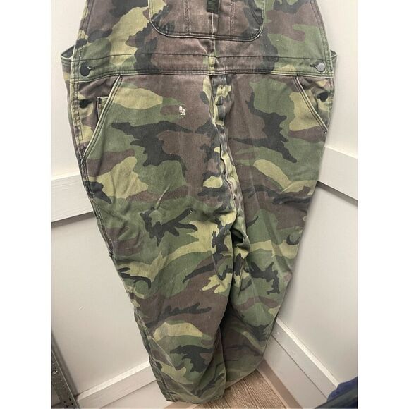 Camo Pointer Vintage Hiphop distressed Camouflage Overalls Pointer Brand Overval - Picture 3 of 13